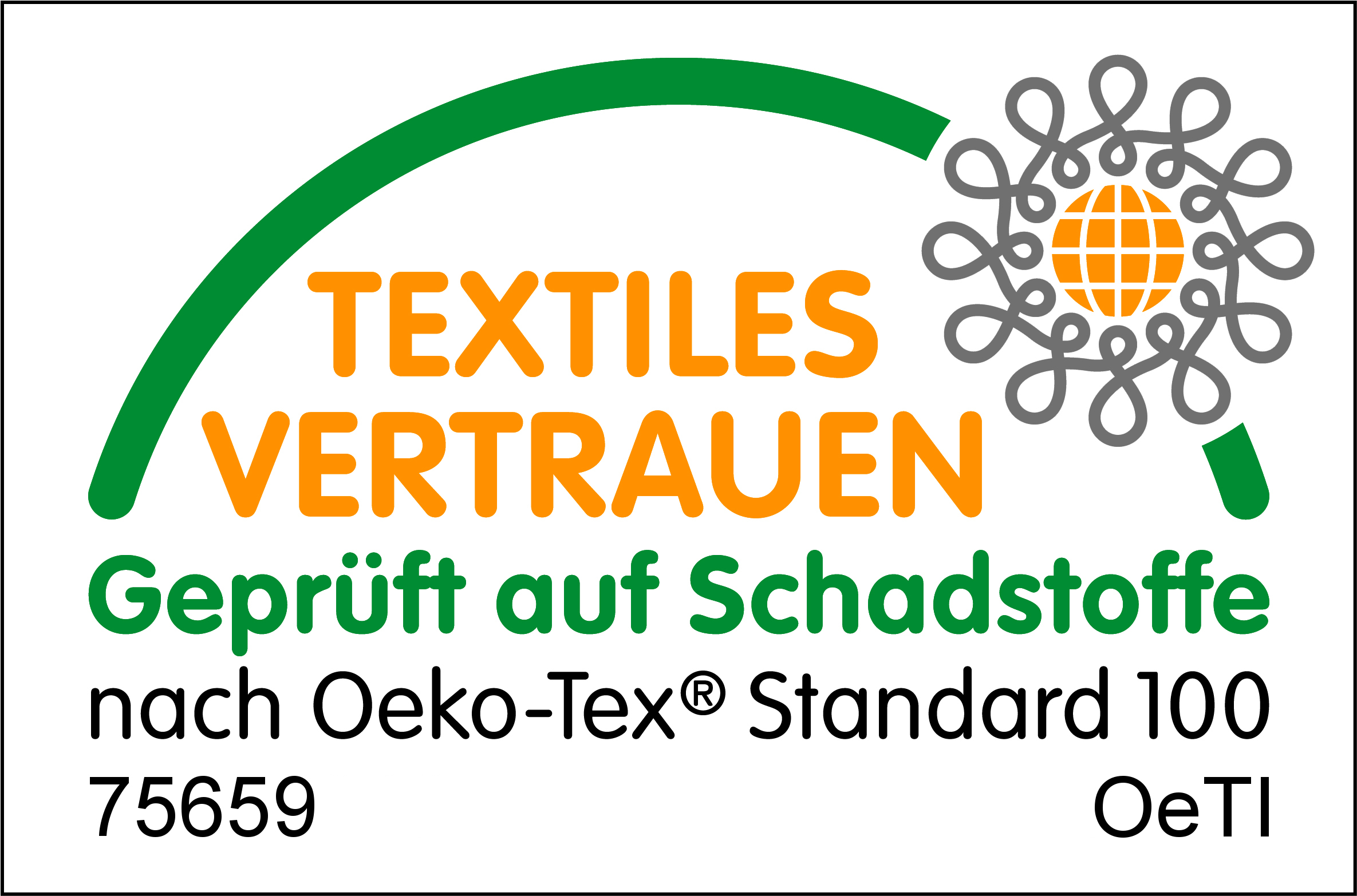 Oeko Tex Standard 100 schadstofffrei